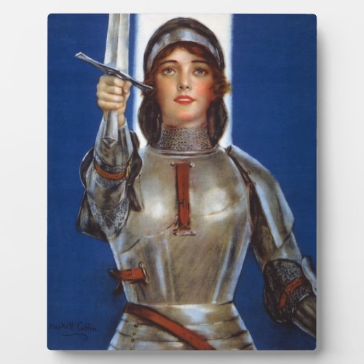 Joan of Arc, Franse feminist, Hero & Martyr, WPA P Fotoplaat (Voorkant)