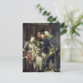 Joan of Arc in de gevangenis, 1866 Briefkaart (Staand voorkant)