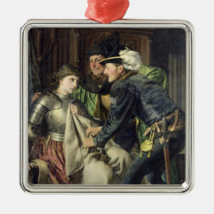 Joan of Arc in de gevangenis, 1866 Metalen Ornament