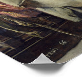 Joan of Arc in de gevangenis, 1866 Poster (Hoek)