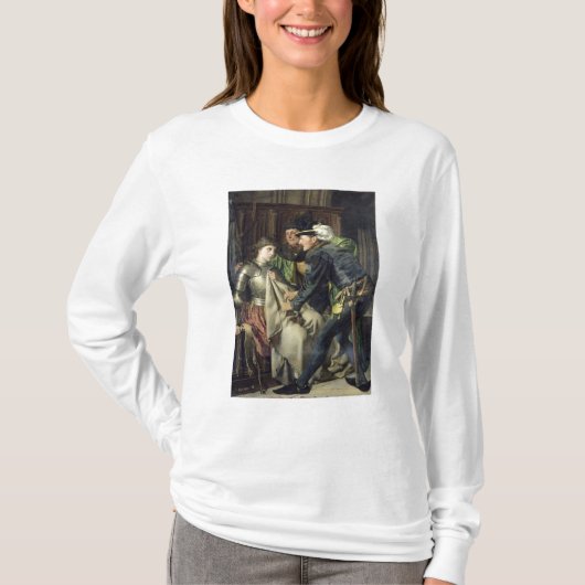 Joan of Arc in de gevangenis, 1866 T-shirt (Voorkant)