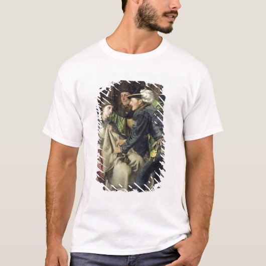 Joan of Arc in de gevangenis, 1866 T-shirt (Voorkant)