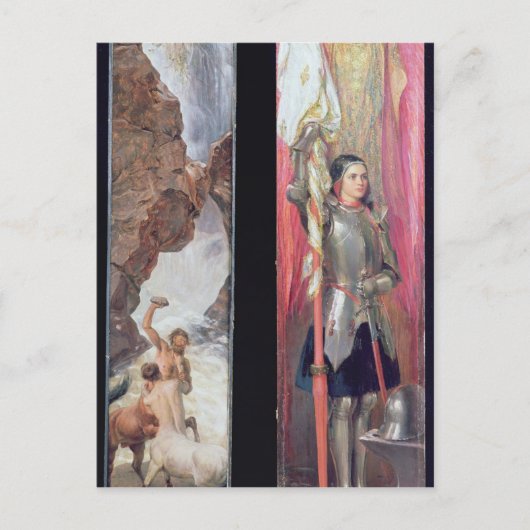 Joan of Arc, jaren 1890 Briefkaart (Voorkant)