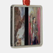 Joan of Arc, jaren 1890 Metalen Ornament (Rechts)