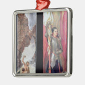 Joan of Arc, jaren 1890 Metalen Ornament (Links)