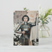 Joan of Arc Kaart (Staand voorkant)