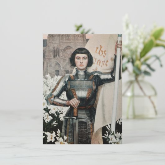 Joan of Arc Kaart (Staand voorkant)