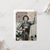 Joan of Arc Kaart (Voorkant / Achterkant in situ)