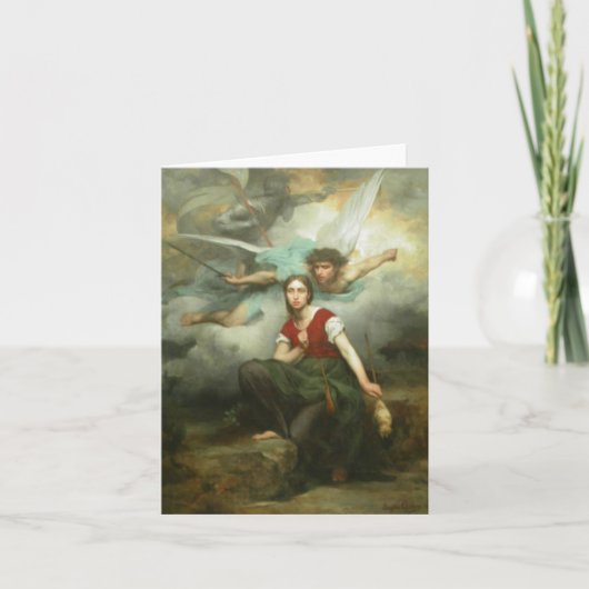 Joan of Arc Luisteren Bedankkaart (Voorkant)