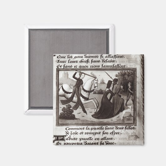 Joan of Arc Magneet (Voorkant / Achterkant)