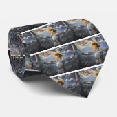 Joan of Arc met banner Stropdas (Opgerold)