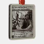 Joan of Arc Metalen Ornament (Rechts)