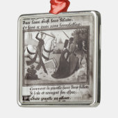 Joan of Arc Metalen Ornament (Links)