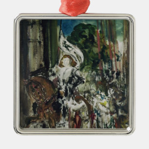 Joan of Arc Metalen Ornament
