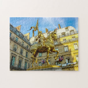 Joan of Arc Paris. Jigzaag Puzzle Legpuzzel