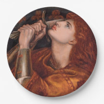 Joan of Arc (Portrait) (door Dante Gabriel Rossett