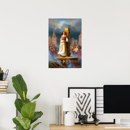 Joan of Arc Poster (Thuiskantoor)