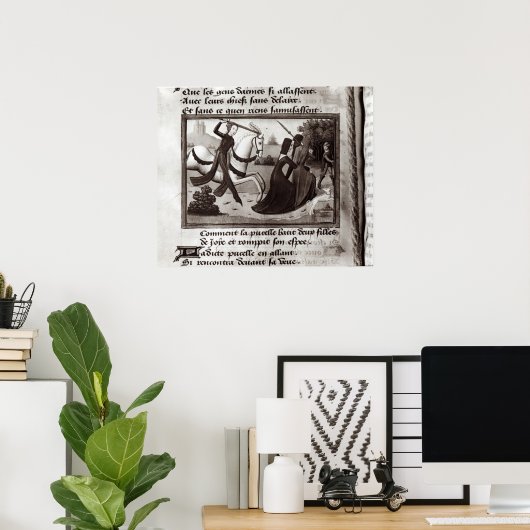 Joan of Arc Poster (Thuiskantoor)