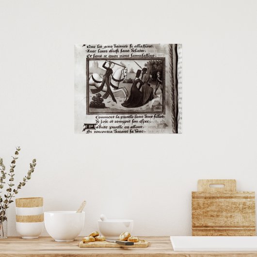 Joan of Arc Poster (Keuken)