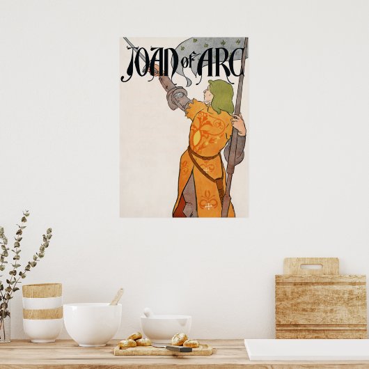 Joan of Arc Poster (Keuken)