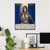 Joan of Arc Poster (Thuiskantoor)