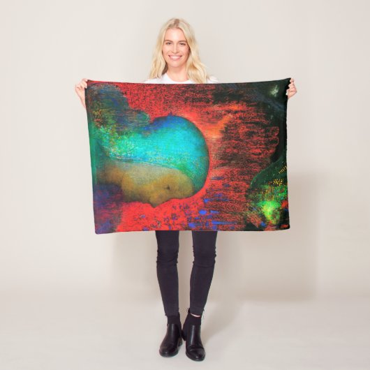 Joan of Arc, Redon Fleece Deken (In situ)