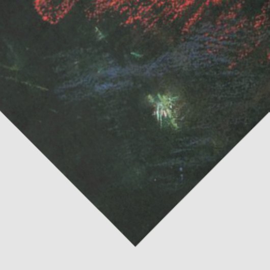 Joan of Arc, Redon Tissuepapier (Detail)