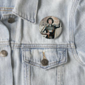 Joan of Arc Ronde Button 5,7 Cm (In situ)
