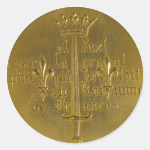 Joan of Arc Ronde Sticker