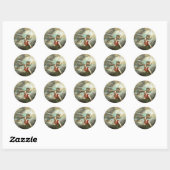 Joan of Arc Ronde Sticker (Vel)