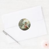 Joan of Arc Ronde Sticker (Envelop)