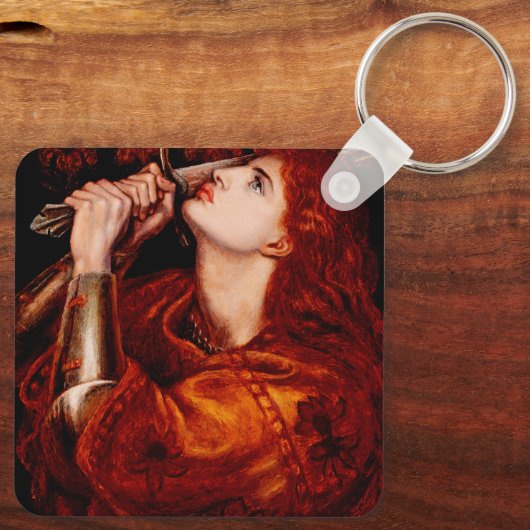 Joan of Arc Sleutelhanger (Achterkant)