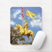 Joan of Arc statue, New Orleans, Louisiana Muismat (Met muis)