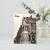 Joan of Arc Statue Paris Briefkaart (Staand voorkant)