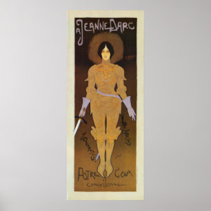  Joan of Arc store en verticale banner Poster