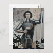 Joan of Arc van Albert Lynch Briefkaart (Voorkant / Achterkant)
