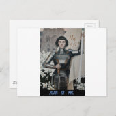 Joan of Arc van Albert Lynch Briefkaart (Voorkant / Achterkant)