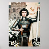 Joan of Arc van Albert Lynch Poster (Voorkant)
