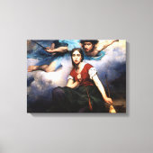 Joan of Arc van Eugène Thirion Canvas Afdruk (Voorkant)