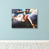 Joan of Arc van Eugène Thirion Canvas Afdruk (Insitu (Houten vloer))