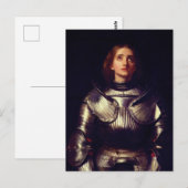 Joan of Arc van John Everett Millais Briefkaart (Voorkant / Achterkant)