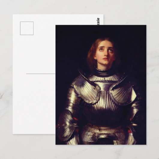 Joan of Arc van John Everett Millais Briefkaart (Voorkant / Achterkant)