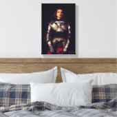 Joan of Arc van John Everett Millais Canvas Afdruk (Insitu (Slaapkamer))