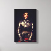 Joan of Arc van John Everett Millais Canvas Afdruk (Voorkant)