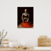 Joan of Arc van John Everett Millais Poster (Keuken)
