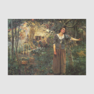 Joan of Arc van Jules Bastien-Lepage Tissuepapier