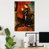 Joan of Arc van Peter Paul Rubens Poster (Thuiskantoor)