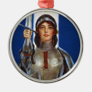 Joan of Arc World War I Koop Stamps voor oorlogsre Metalen Ornament