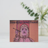 Joan of Arc WWII Buy Bonds Briefkaart (Staand voorkant)