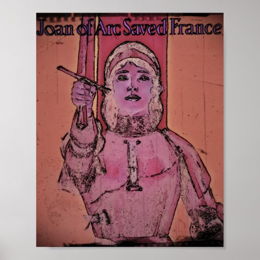Joan of Arc WWII Buy Bonds Poster (Voorkant)